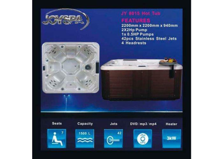Гидромассажный спа-бассейн Joy Spa JY 8015